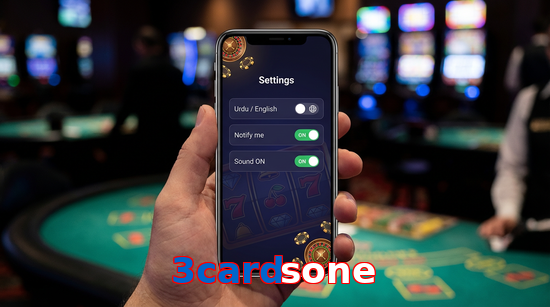 Game list for 3Cardsone app section